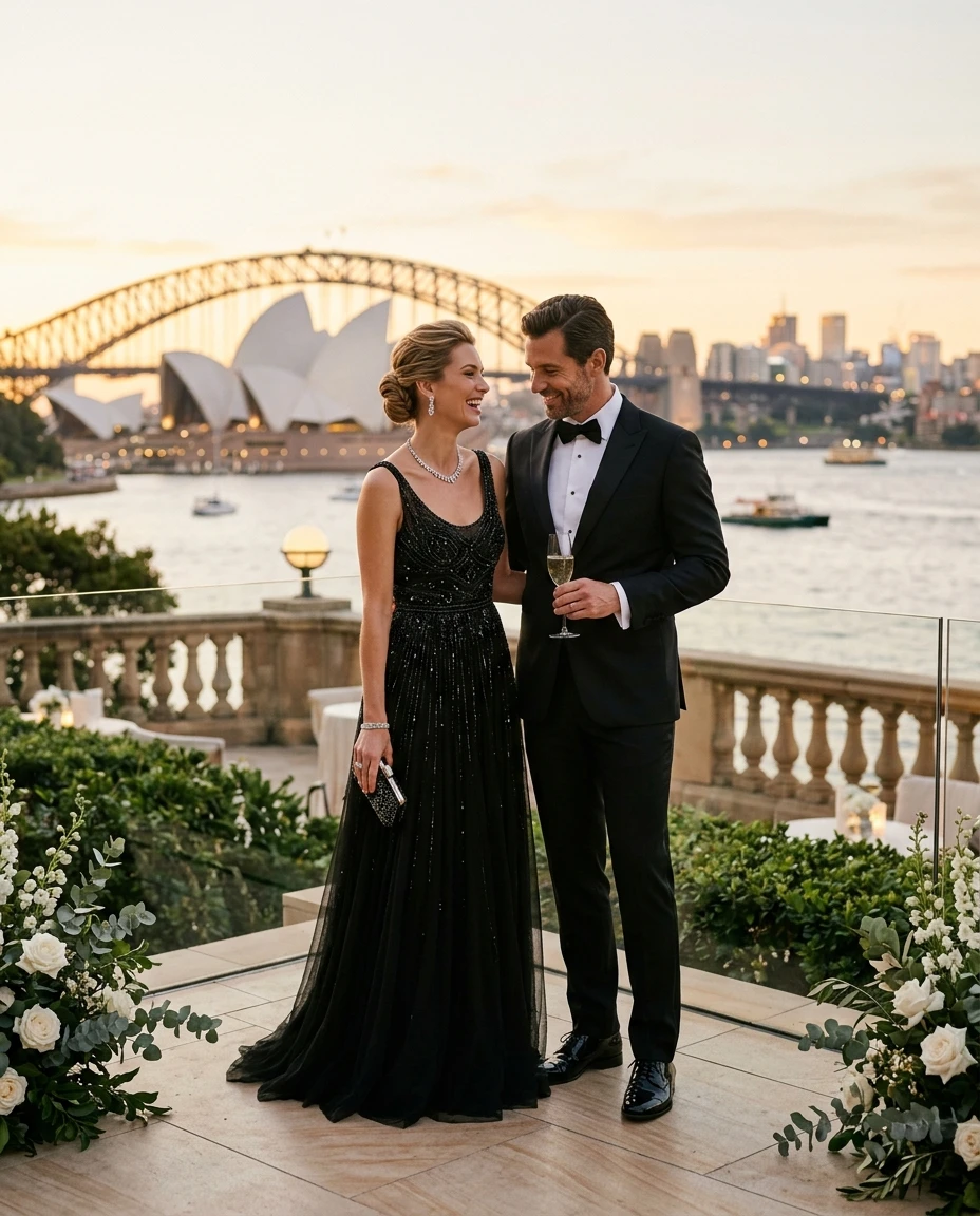 Gemma Deeks Style Guide: Black tie Anniversary in Australia Summer 2026