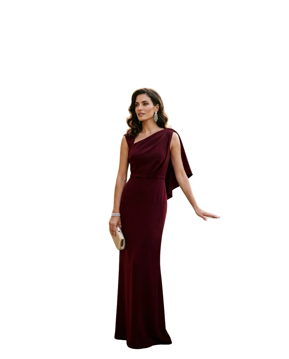 Gemma Deeks Style Guide: Black tie Anniversary in Burgundy Summer 2026