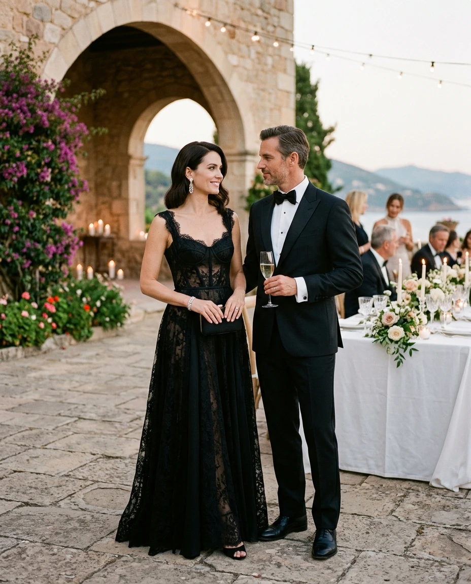Gemma Deeks Style Guide: Black tie Anniversary in Catalonia Summer 2026
