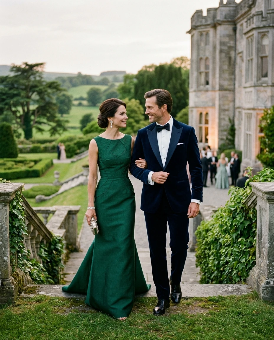 Gemma Deeks Style Guide: Black tie Anniversary in Ireland Summer 2026
