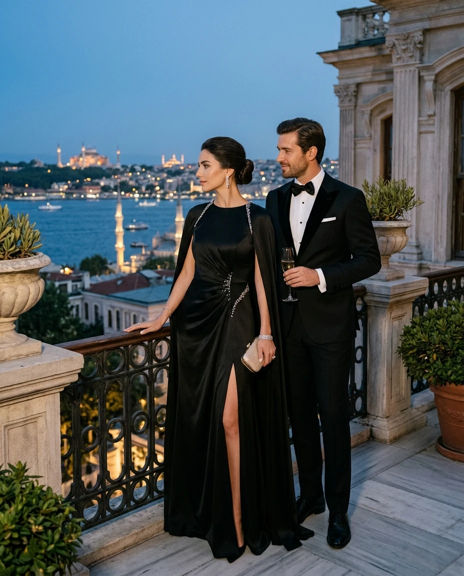 Gemma Deeks Style Guide: Black tie Anniversary in Istanbul Summer 2026