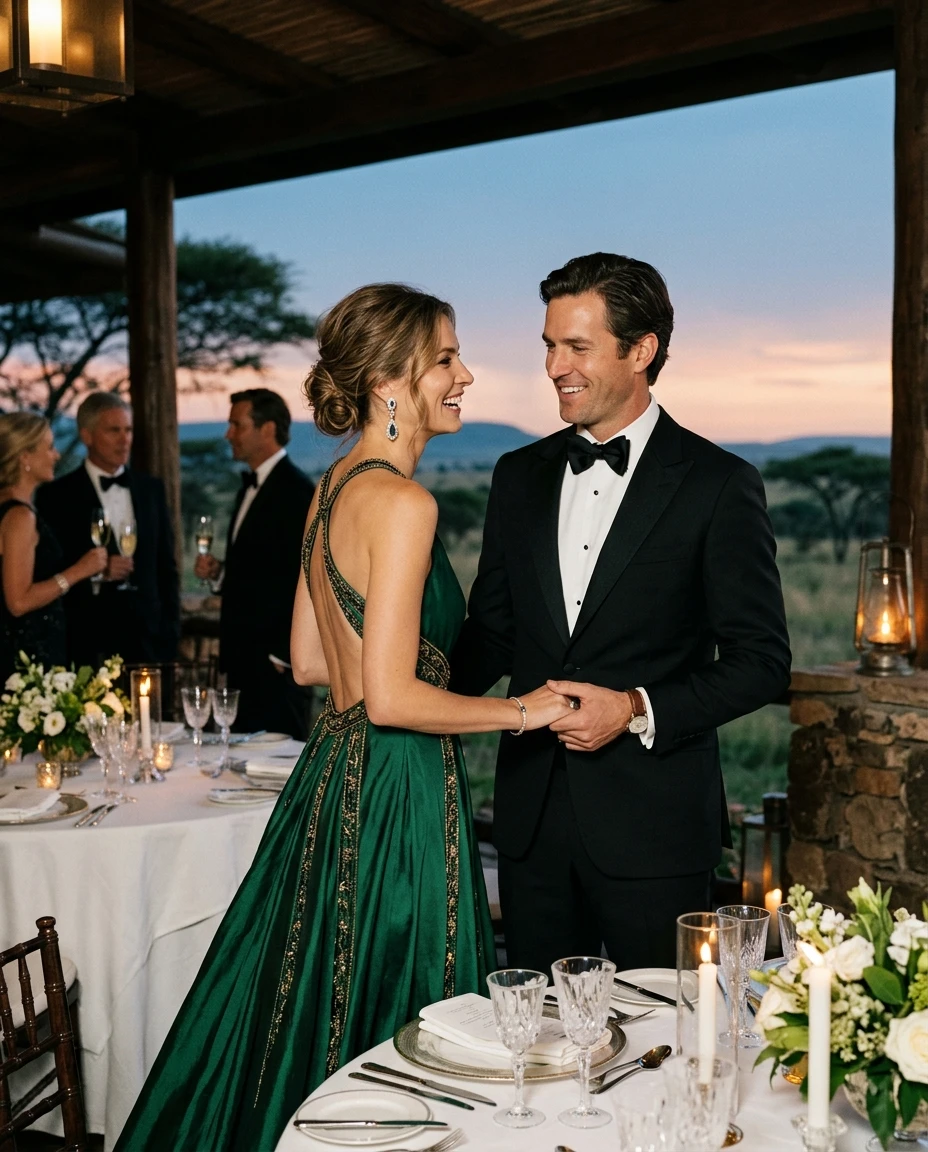 Gemma Deeks Style Guide: Black tie Anniversary in Kenya Summer 2026