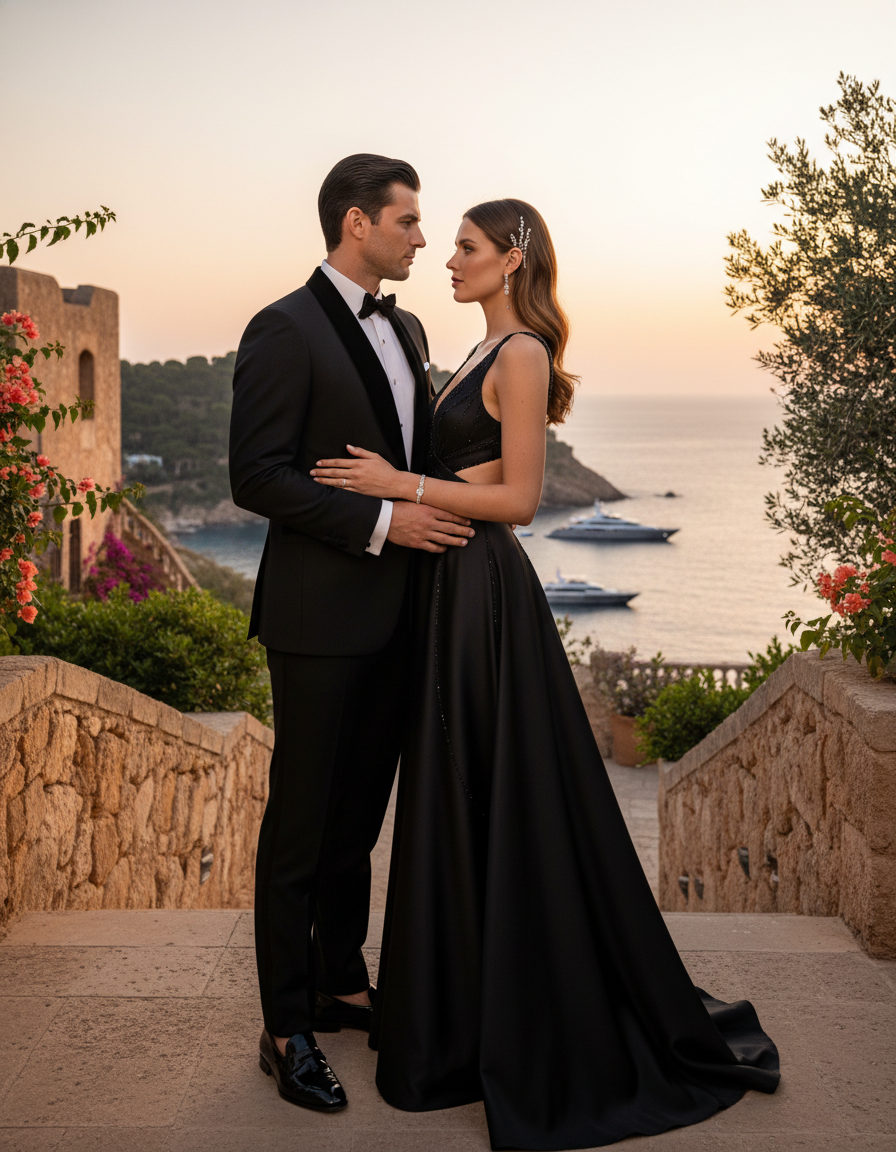 Gemma Deeks Style Guide: Black tie Anniversary in Majorca Summer 2026