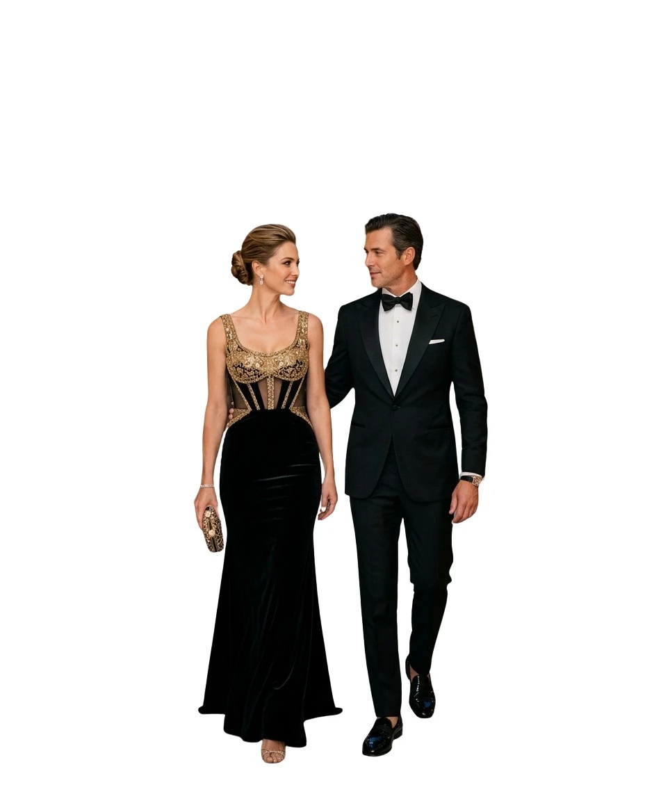 Gemma Deeks Style Guide: Black tie Anniversary in Moroco Summer 2026