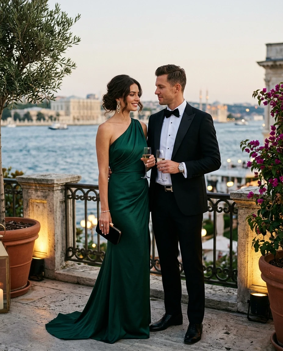 Gemma Deeks Style Guide: Black tie Anniversary in Turkey Summer 2026