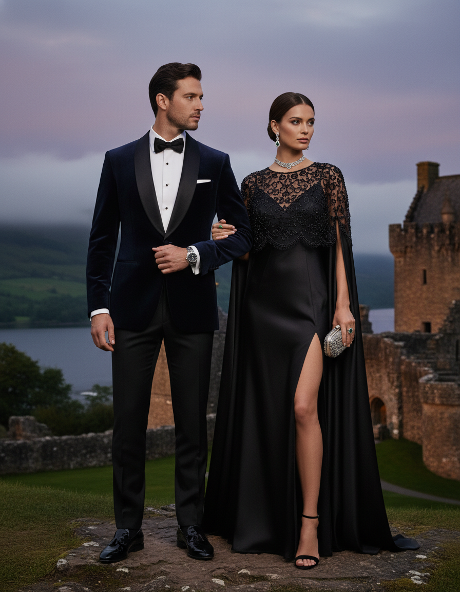 Gemma Deeks Style Guide: Black tie Birthday in Scotland Summer 2026