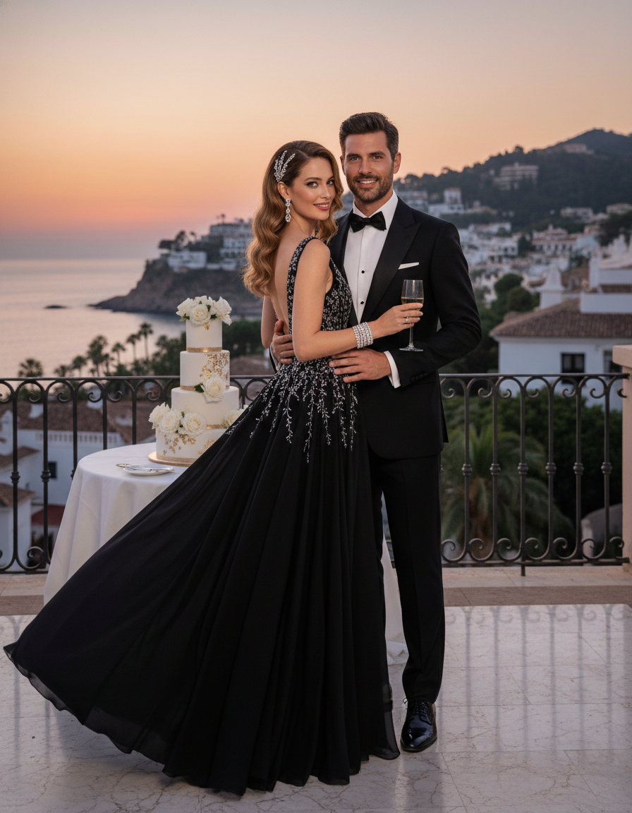Gemma Deeks Style Guide: Black tie Birthday in Spain Summer 2026
