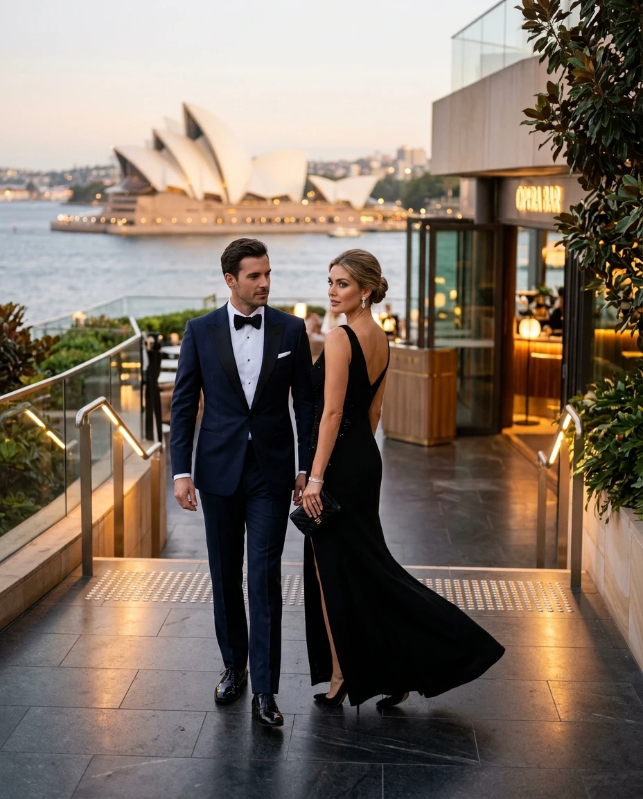 Gemma Deeks Style Guide: Black tie Date night in Australia Summer 2026