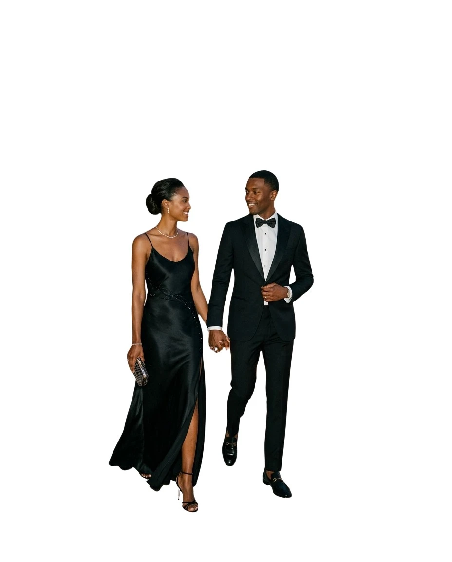 Gemma Deeks Style Guide: Black tie Date night in Florida Summer 2026