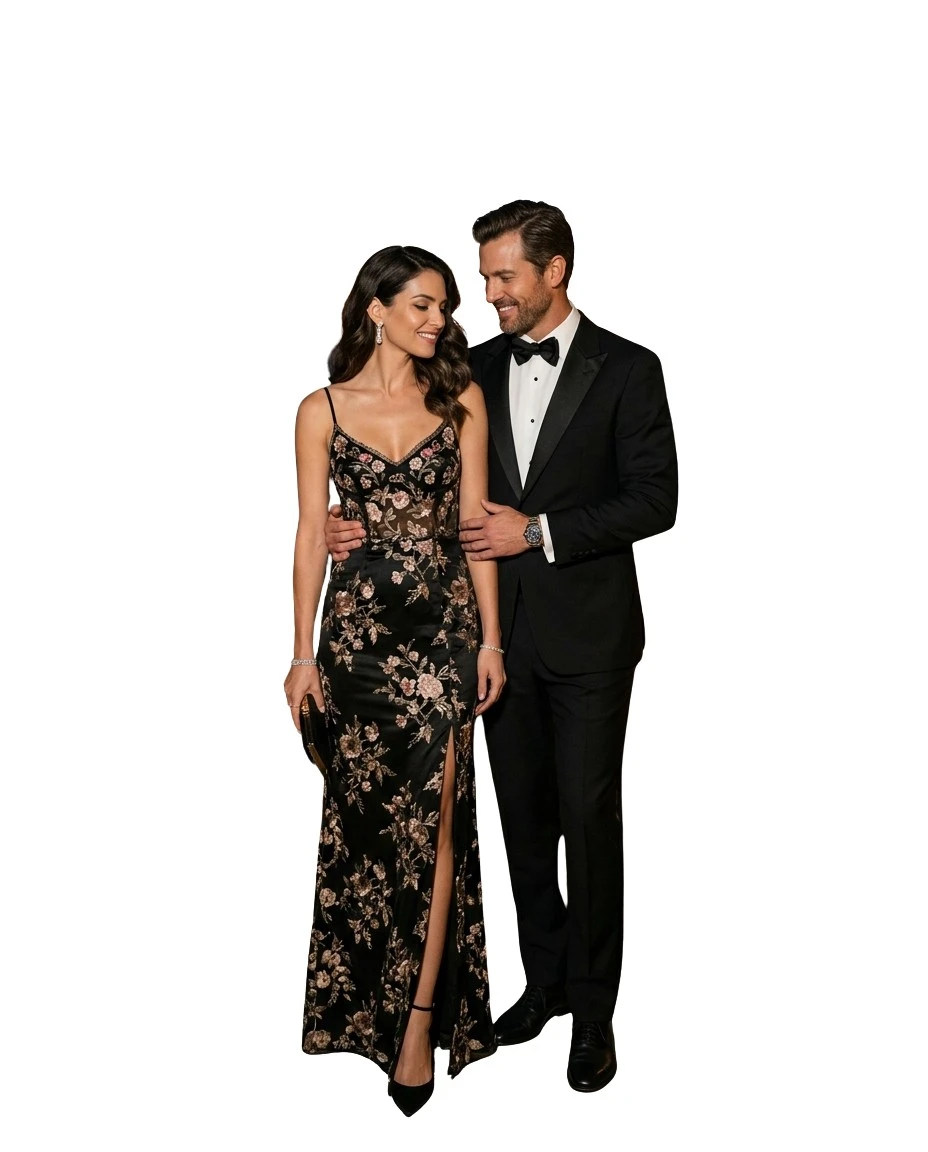 Gemma Deeks Style Guide: Black tie Date night in Hawaii Summer 2026