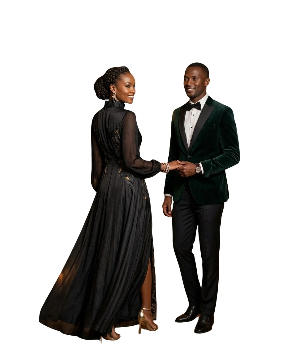 Gemma Deeks Style Guide: Black tie Date night in Kenya Summer 2026