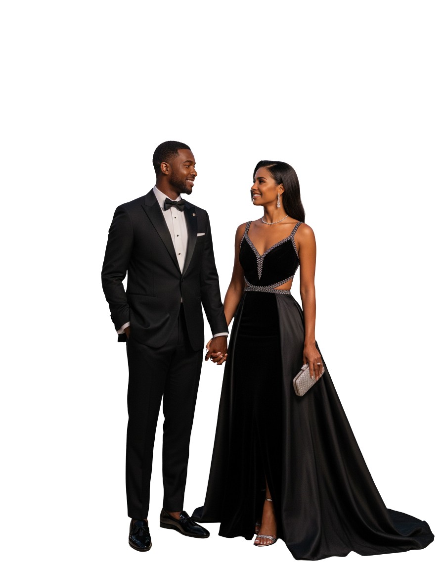 Gemma Deeks Style Guide: Black tie Date night in Montego Bay Summer 2026