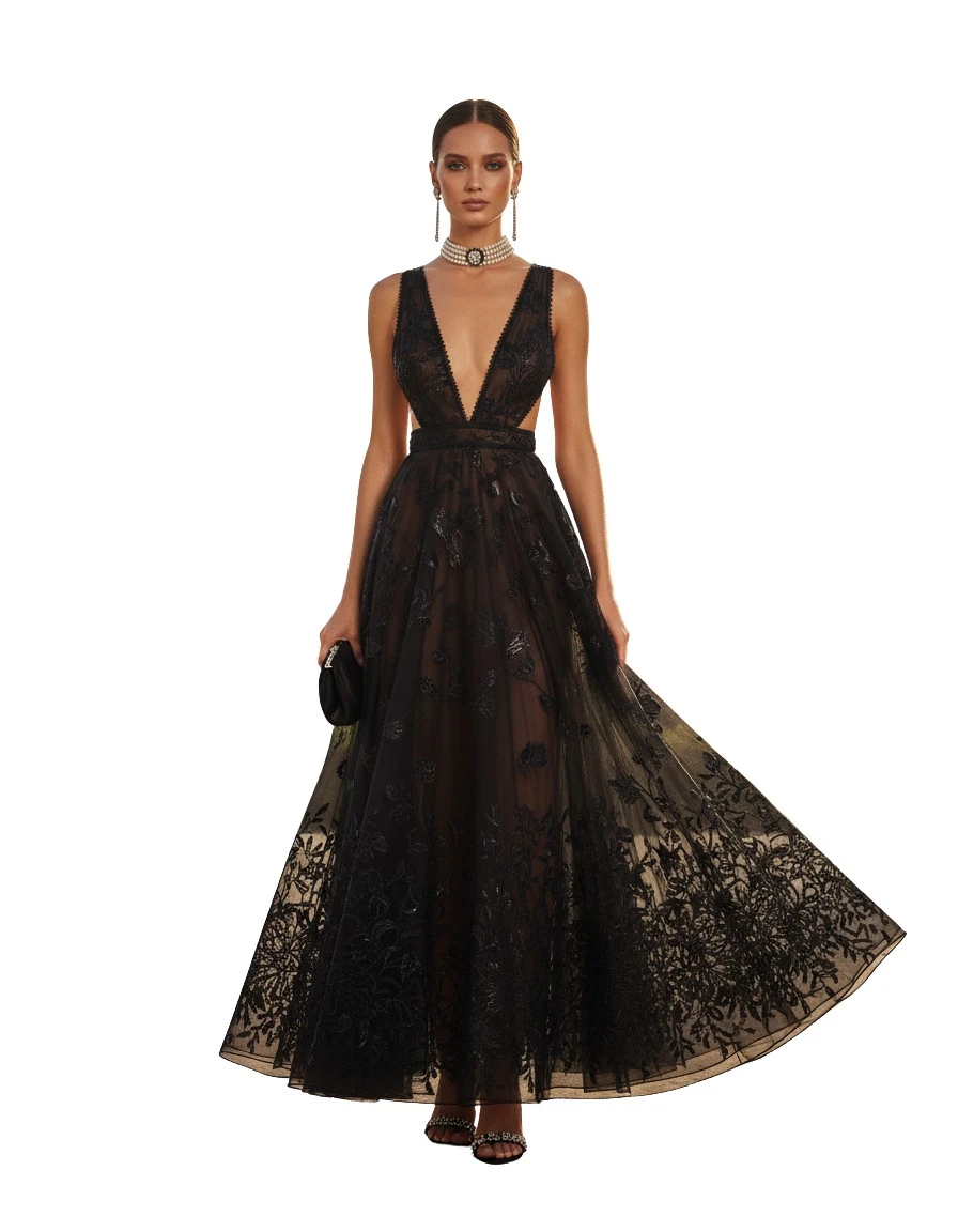 Gemma Deeks Style Guide: Black tie Designer Summer Dresses in Mexico Summer 2026
