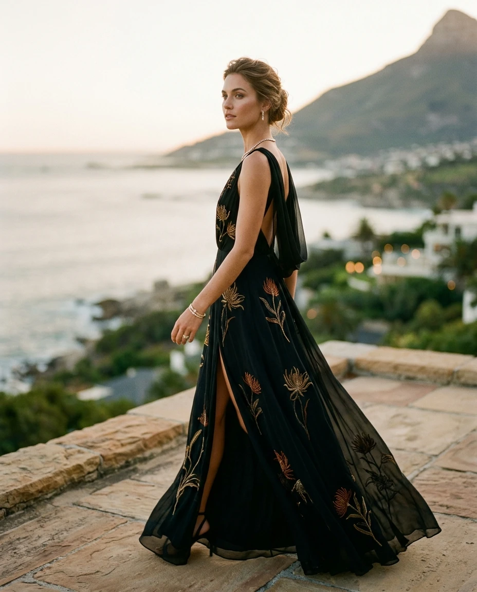 Gemma Deeks Style Guide: Black tie Designer Summer Dresses in South Africa Summer 2026