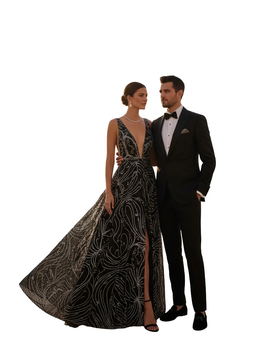 Gemma Deeks Style Guide: Black tie Holiday parties in Bahamas Summer 2026