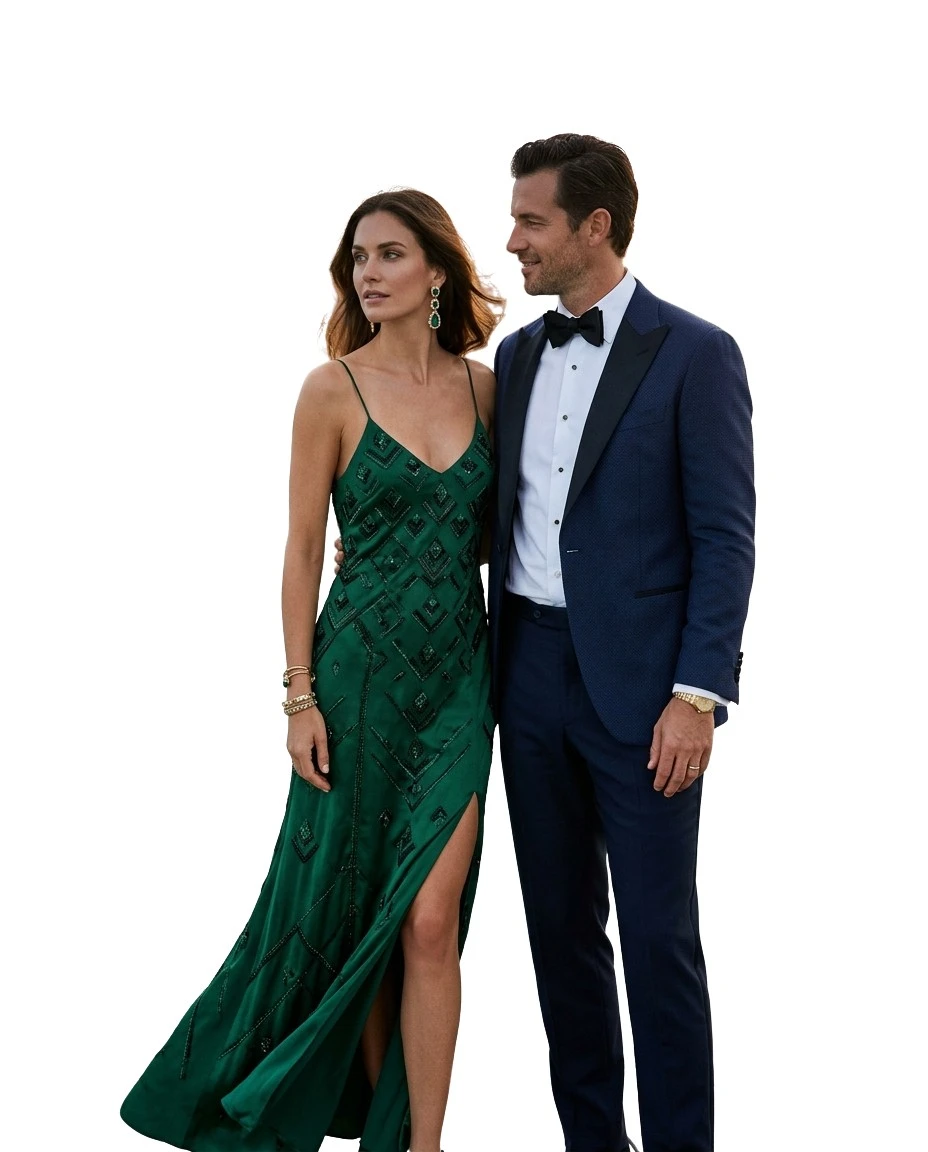 Gemma Deeks Style Guide: Black tie Holiday parties in Maldives Summer 2026