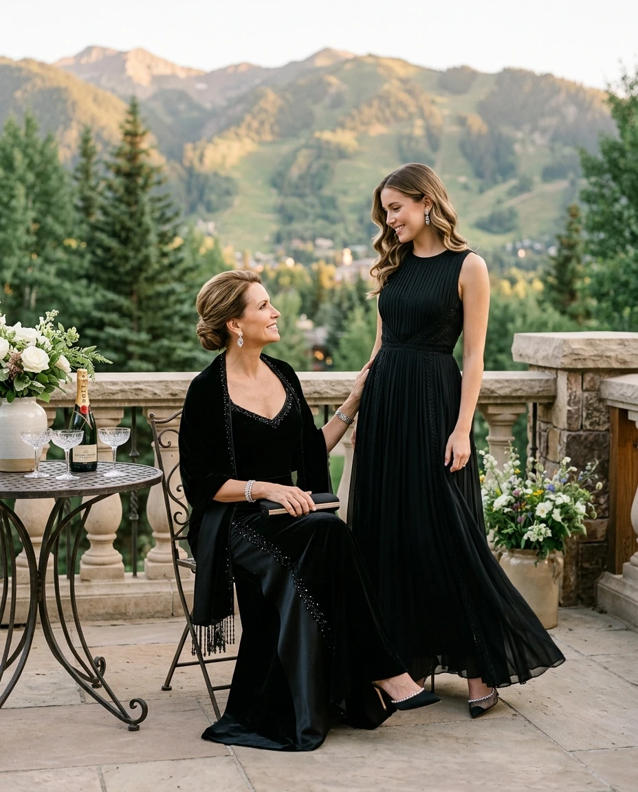 Gemma Deeks Style Guide: Black tie Mother’s Day in Aspen Summer 2026