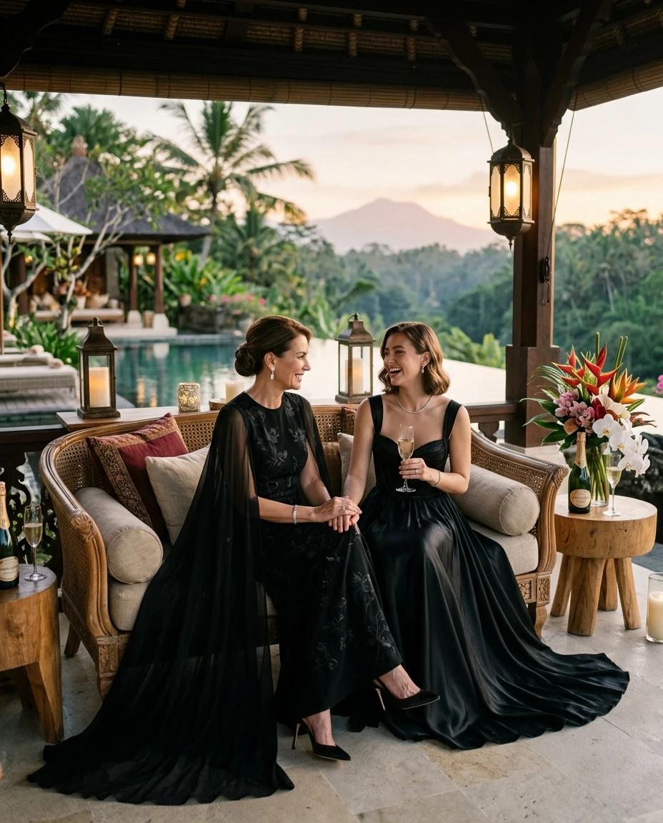 Gemma Deeks Style Guide: Black tie Mother’s Day in Bali Summer 2026