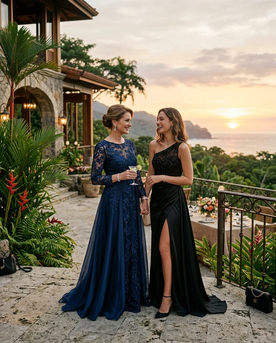 Gemma Deeks Style Guide: Black tie Mother’s Day in Costa Rica Summer 2026