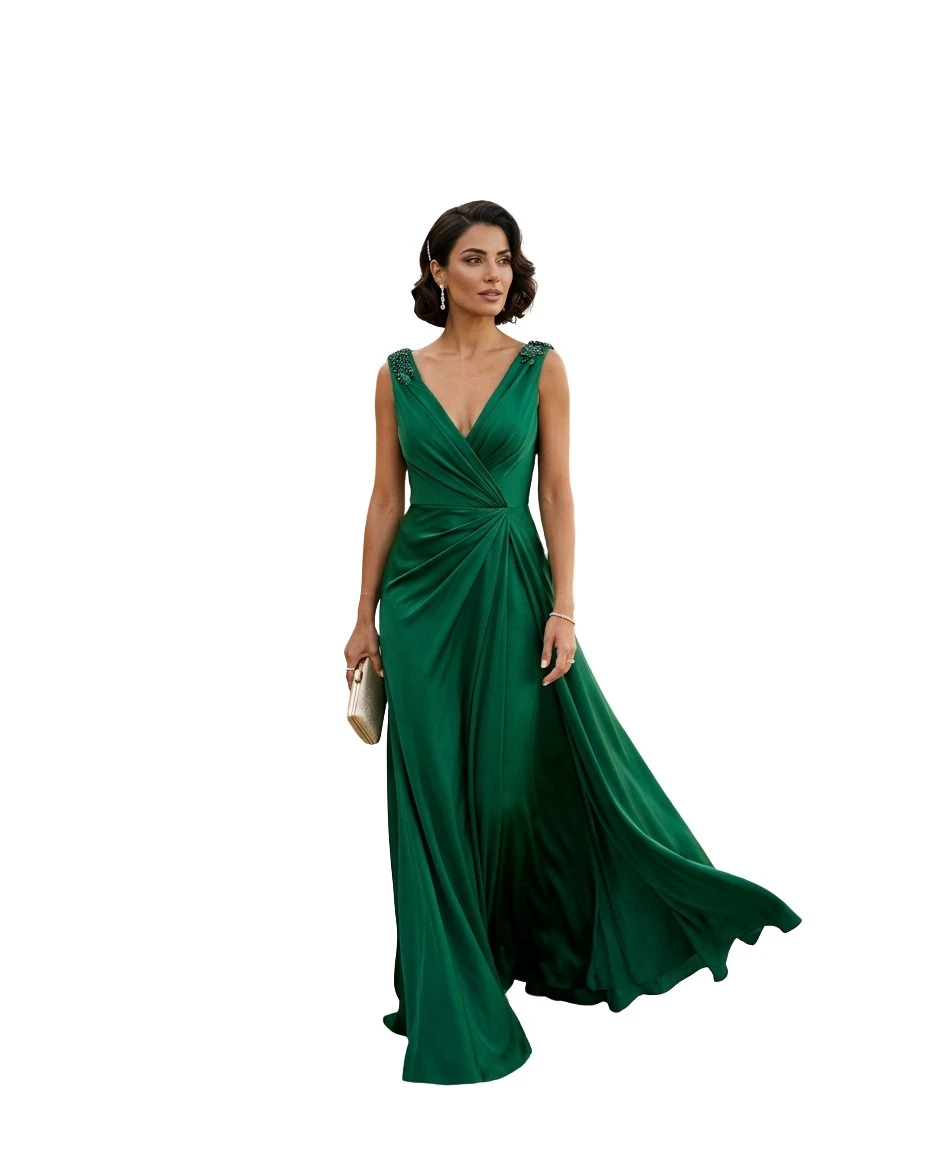 Gemma Deeks Style Guide: Black tie wedding guest dress in Cyprus Summer 2026