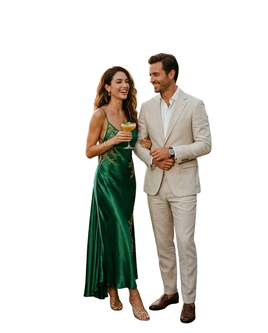 Gemma Deeks Style Guide: Cocktail Anniversary in Costa Rica Summer 2026