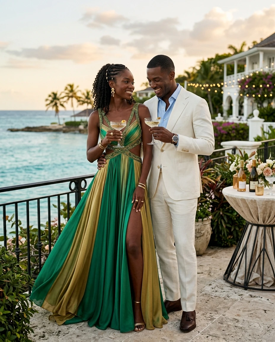 Gemma Deeks Style Guide: Cocktail Anniversary in Montego Bay Summer 2026