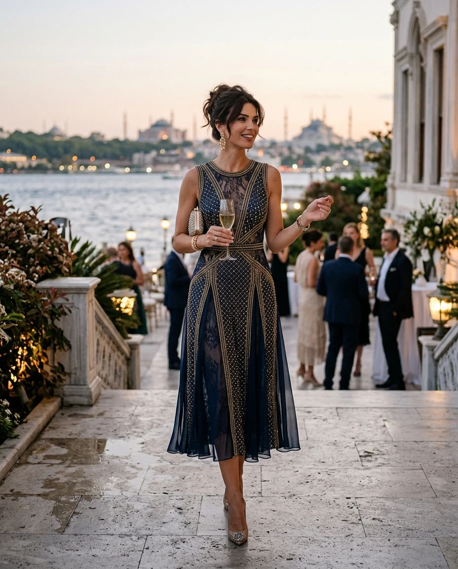 Gemma Deeks Style Guide: Cocktail Anniversary in Turkey Summer 2026