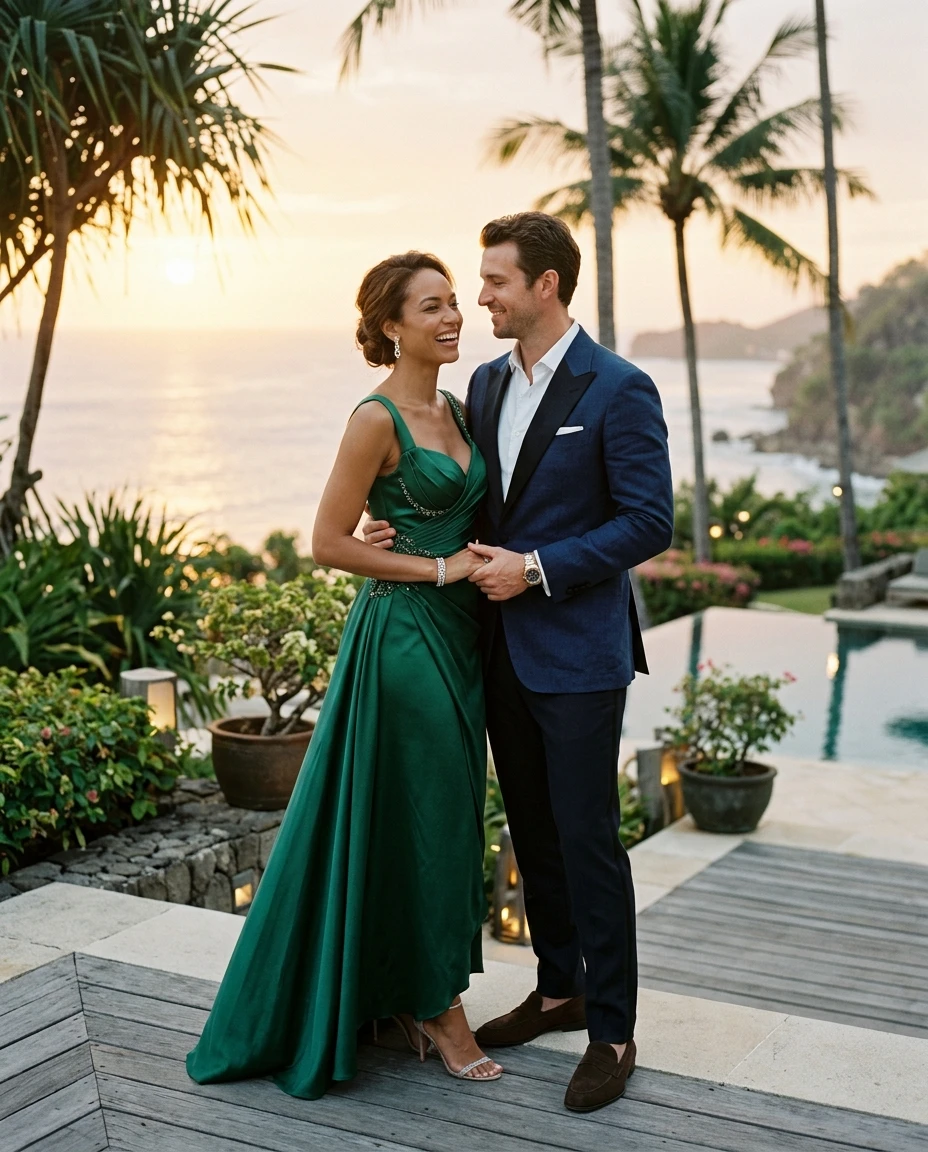 Gemma Deeks Style Guide: Cocktail Attire Anniversary in Bali Summer 2026