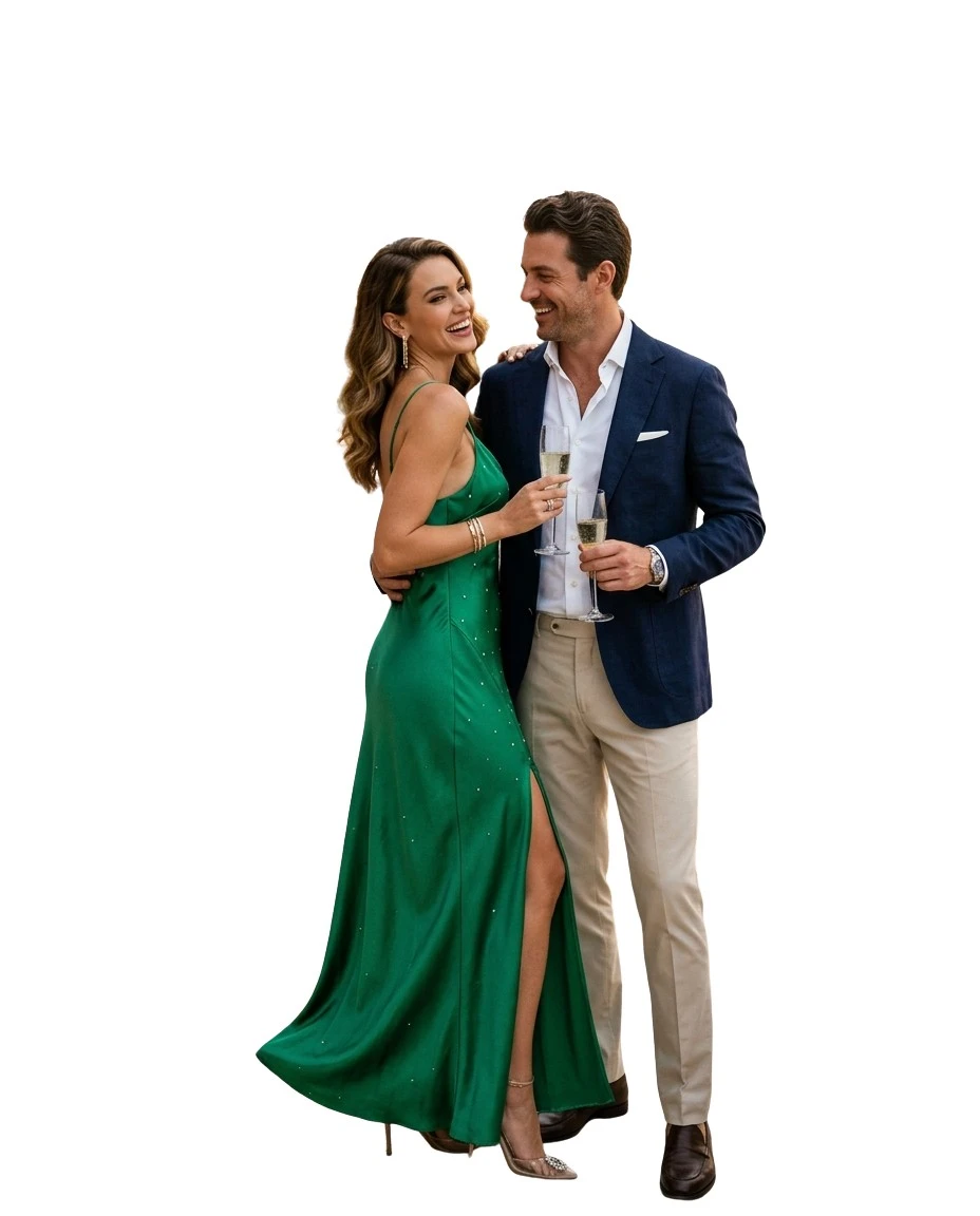 Gemma Deeks Style Guide: Cocktail Attire Anniversary in Montego Bay Summer 2026