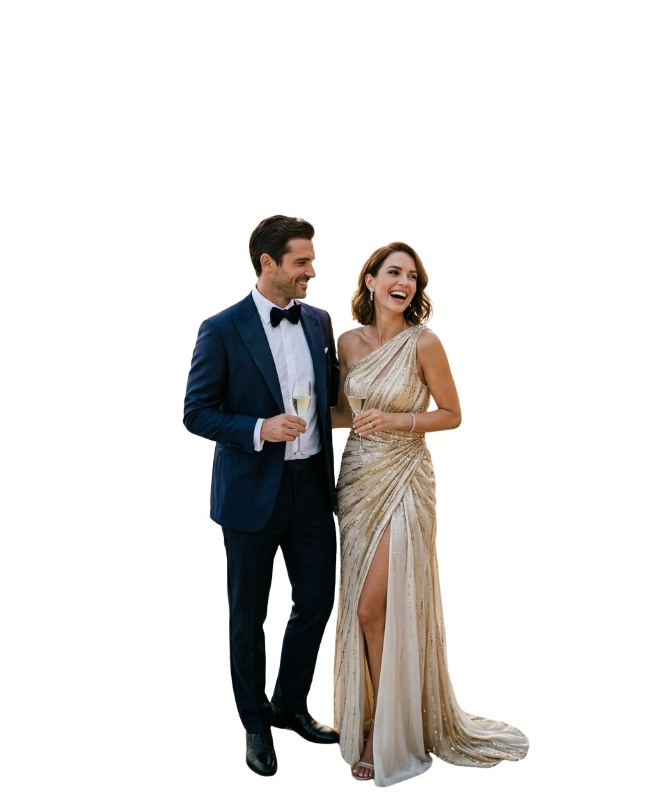 Gemma Deeks Style Guide: Cocktail Attire Anniversary in Montenegro Summer 2026