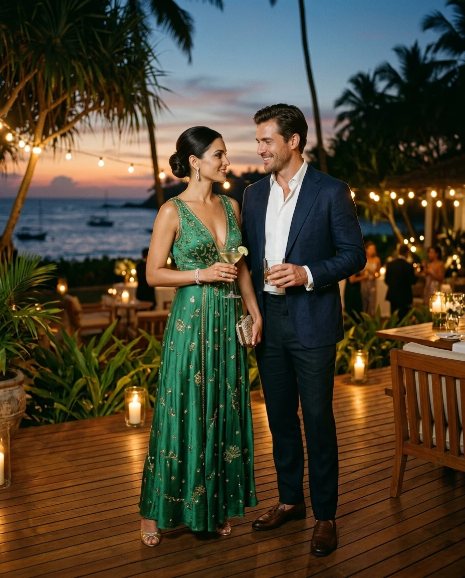 Gemma Deeks Style Guide: Cocktail Attire Anniversary in Sri Lanka Summer 2026