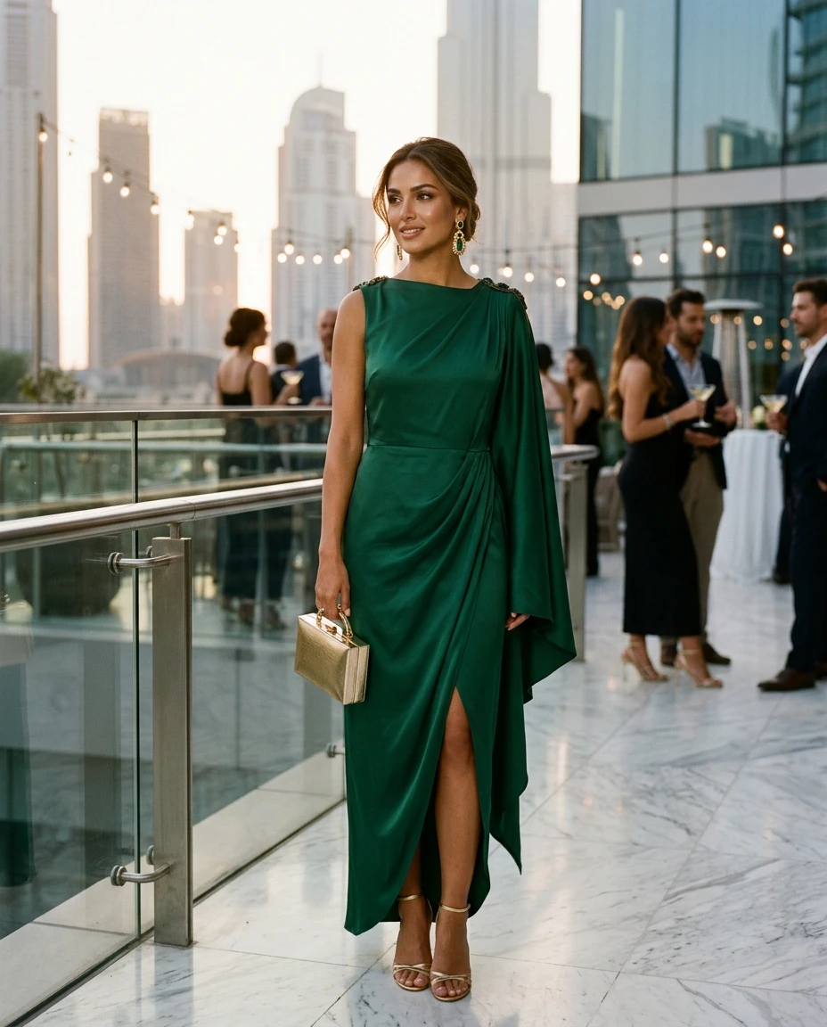 Gemma Deeks Style Guide: Cocktail Attire Birthday in Dubai Summer 2026