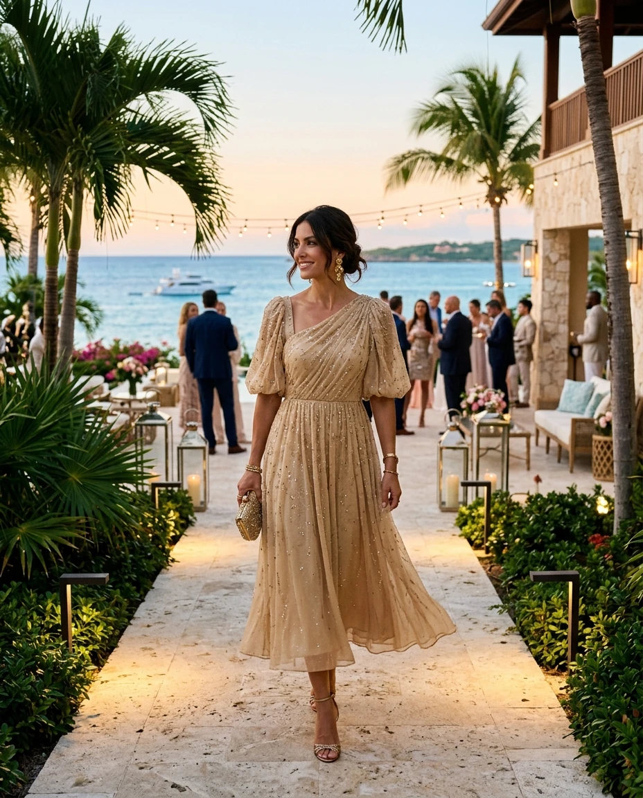 Gemma Deeks Style Guide: Cocktail Attire Birthday in La Romana Summer 2026