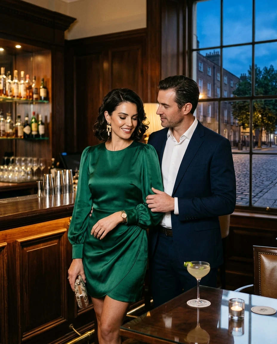Gemma Deeks Style Guide: Cocktail Attire Date night in Ireland Summer 2026