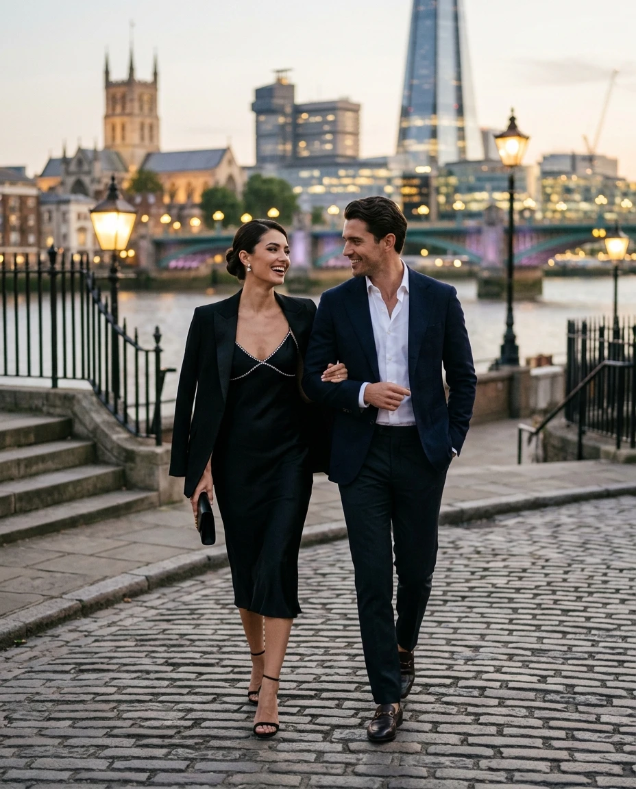 Gemma Deeks Style Guide: Cocktail Attire Date night in London Summer 2026
