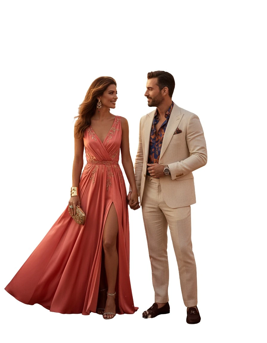 Gemma Deeks Style Guide: Cocktail Attire Date night in Moroco Summer 2026