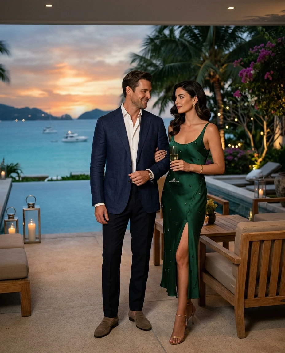 Gemma Deeks Style Guide: Cocktail Attire Date night in Phuket Summer 2026