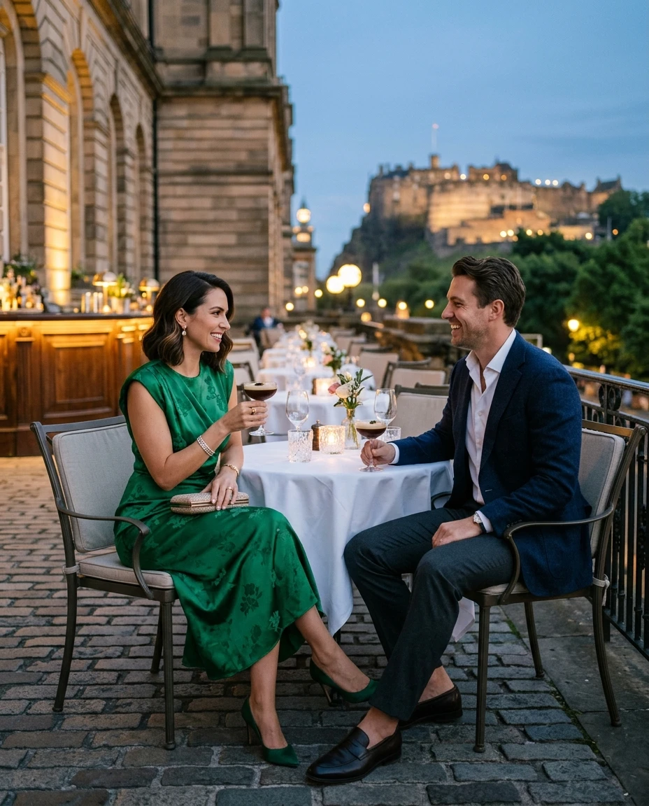 Gemma Deeks Style Guide: Cocktail Attire Date night in Scotland Summer 2026