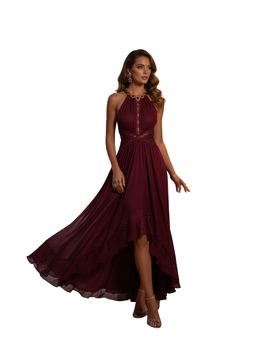Gemma Deeks Style Guide: Cocktail Attire Designer Summer Dresses in Burgundy Summer 2026