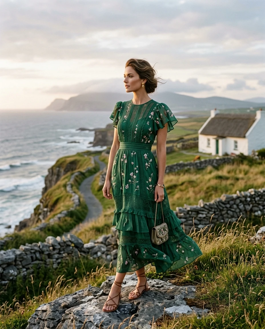 Gemma Deeks Style Guide: Cocktail Attire Designer Summer Dresses in Ireland Summer 2026