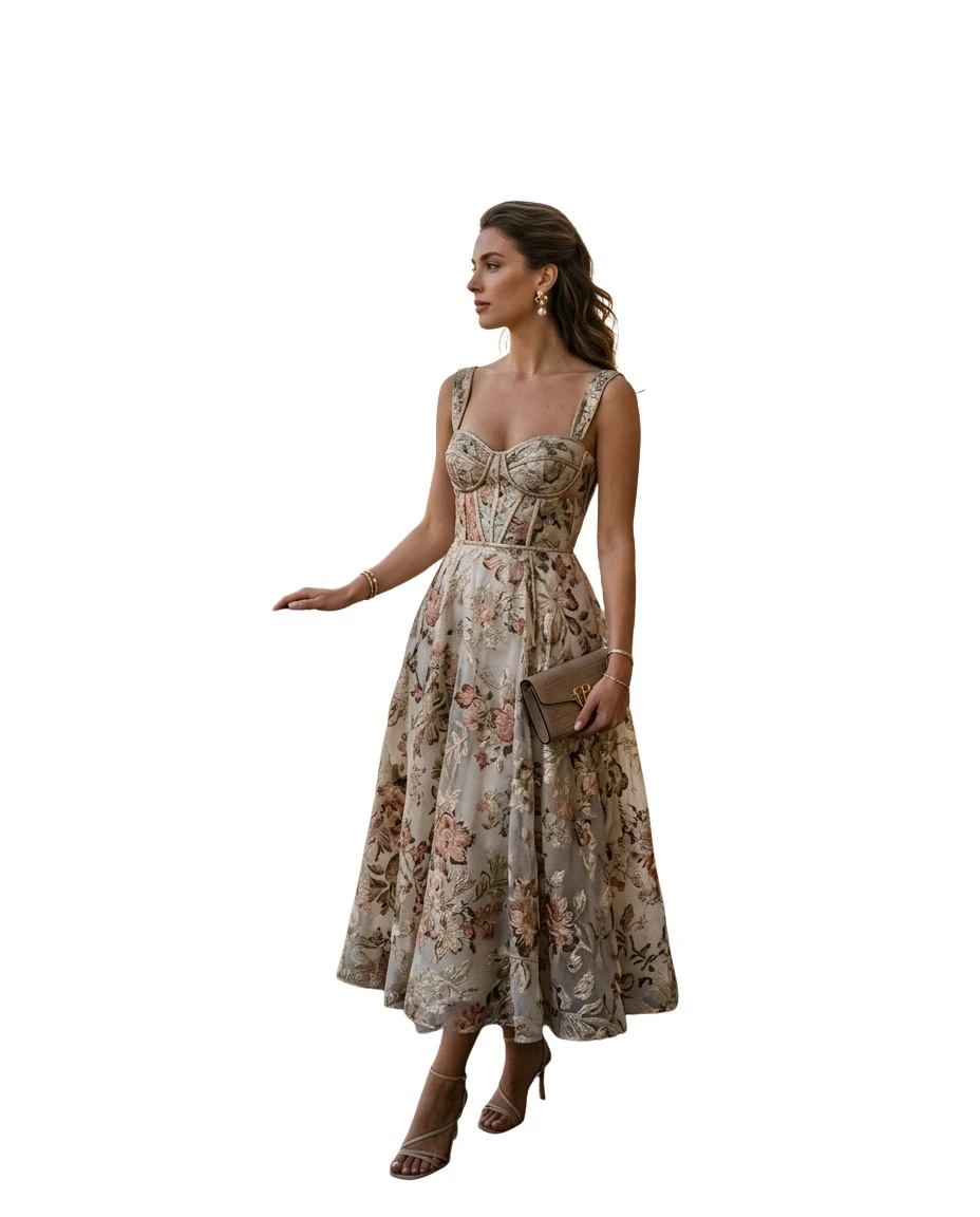 Gemma Deeks Style Guide: Cocktail Attire Designer Summer Dresses in Paris Summer 2026
