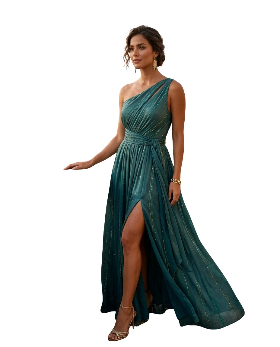Gemma Deeks Style Guide: Cocktail Attire gala gown in Colombia Summer 2026