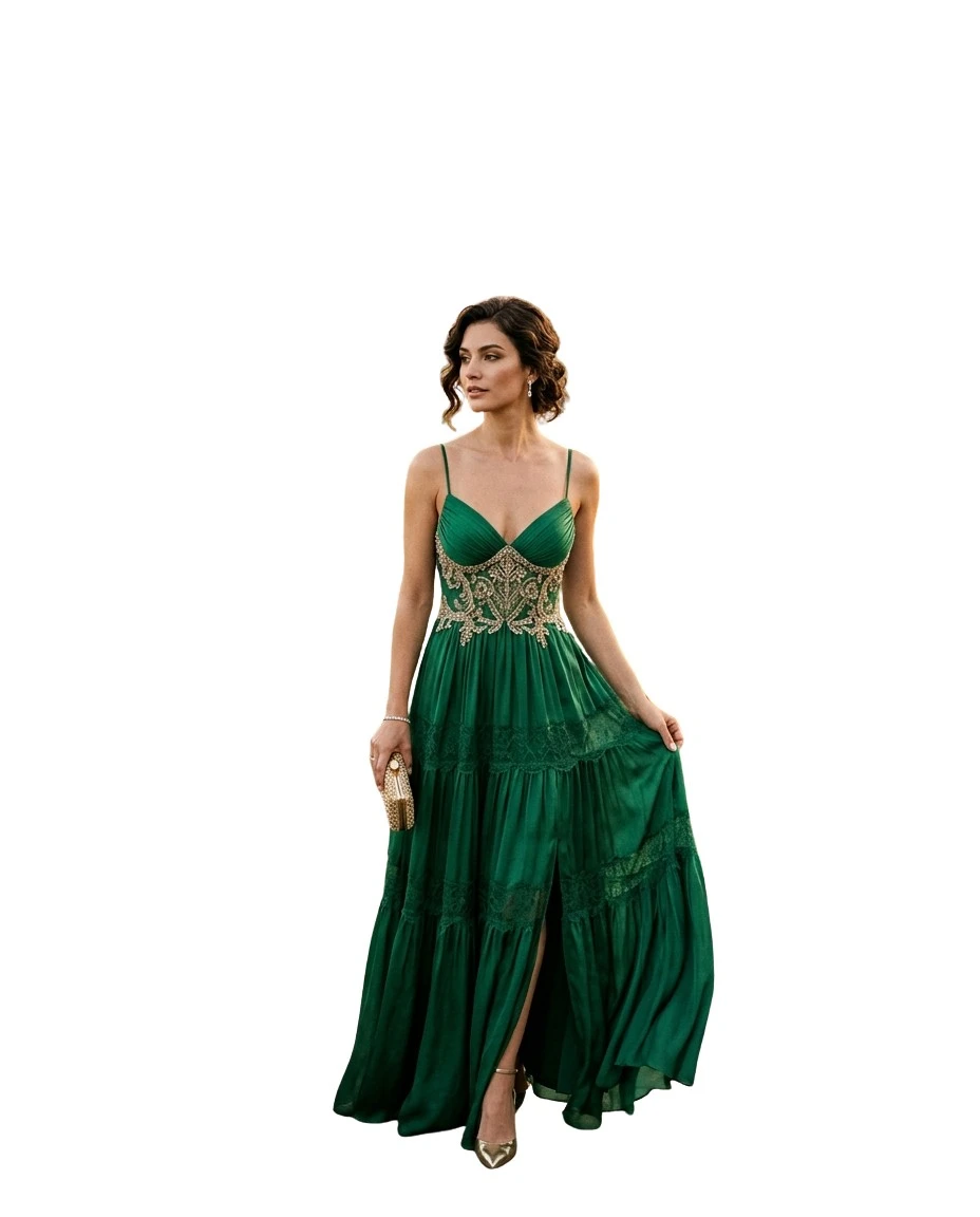 Gemma Deeks Style Guide: Cocktail Attire gala gown in Napa Valley Summer 2026