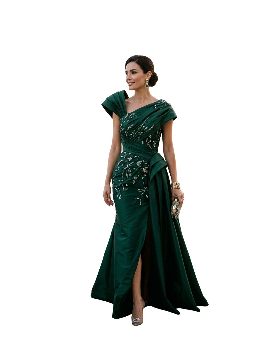 Gemma Deeks Style Guide: Cocktail Attire gala gown in Paris Summer 2026