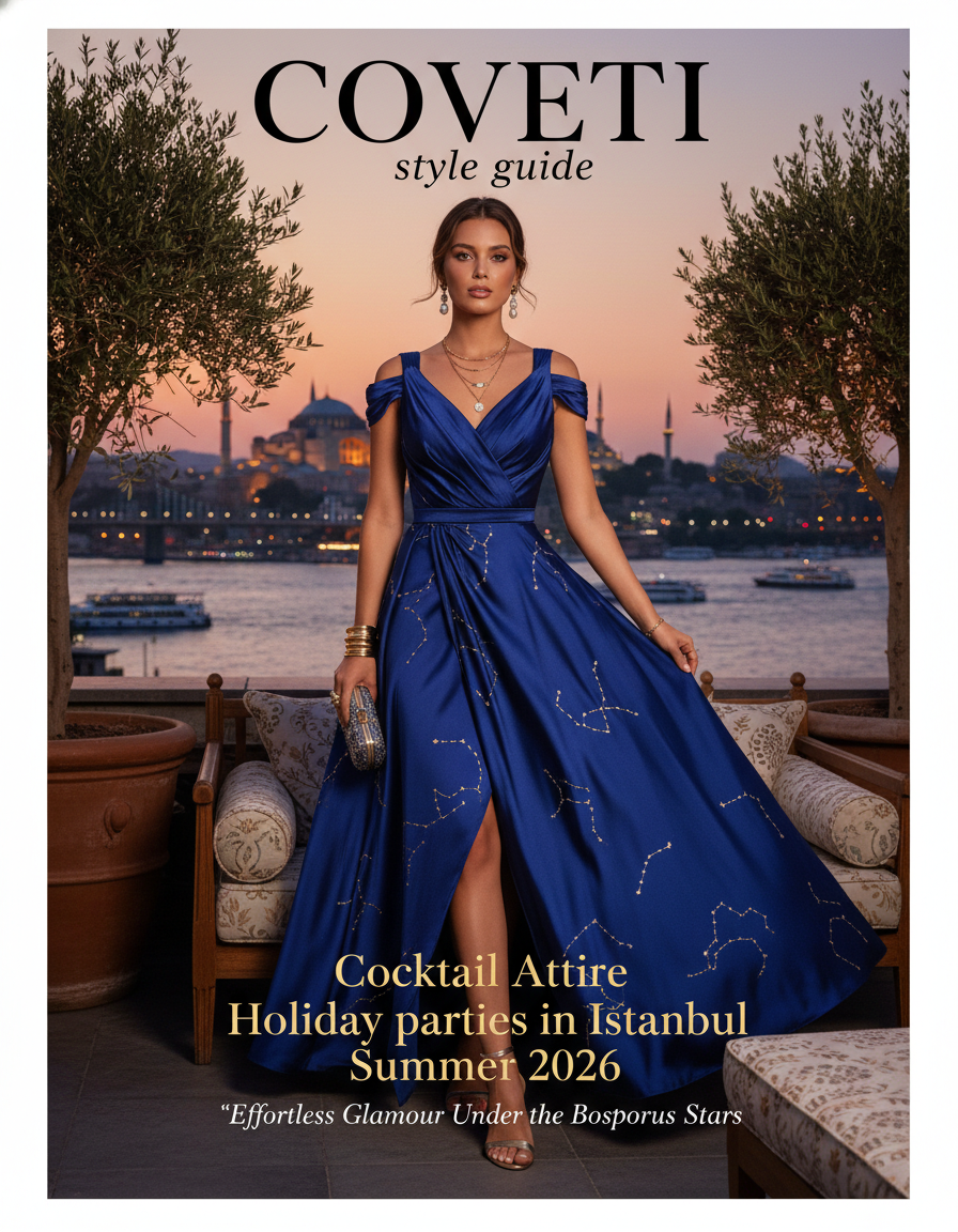 Gemma Deeks Style Guide: Cocktail Attire Holiday parties in Istanbul Summer 2026