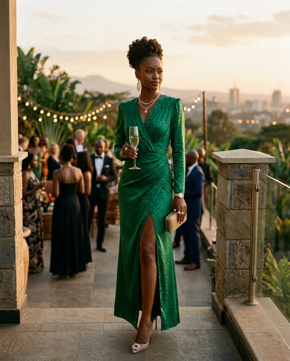 Gemma Deeks Style Guide: Cocktail Attire Holiday parties in Kenya Summer 2026
