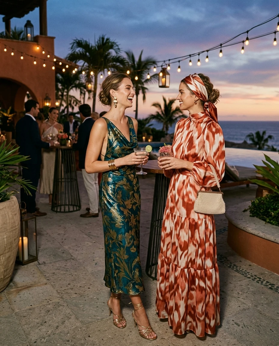 Gemma Deeks Style Guide: Cocktail Attire Holiday parties in Mexico Summer 2026