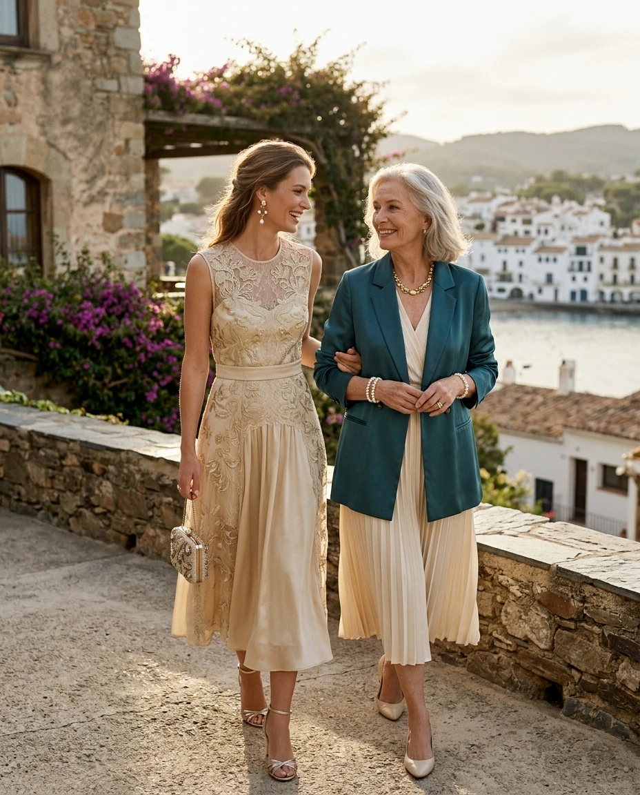 Gemma Deeks Style Guide: Cocktail Attire Mother’s Day in Catalonia Summer 2026