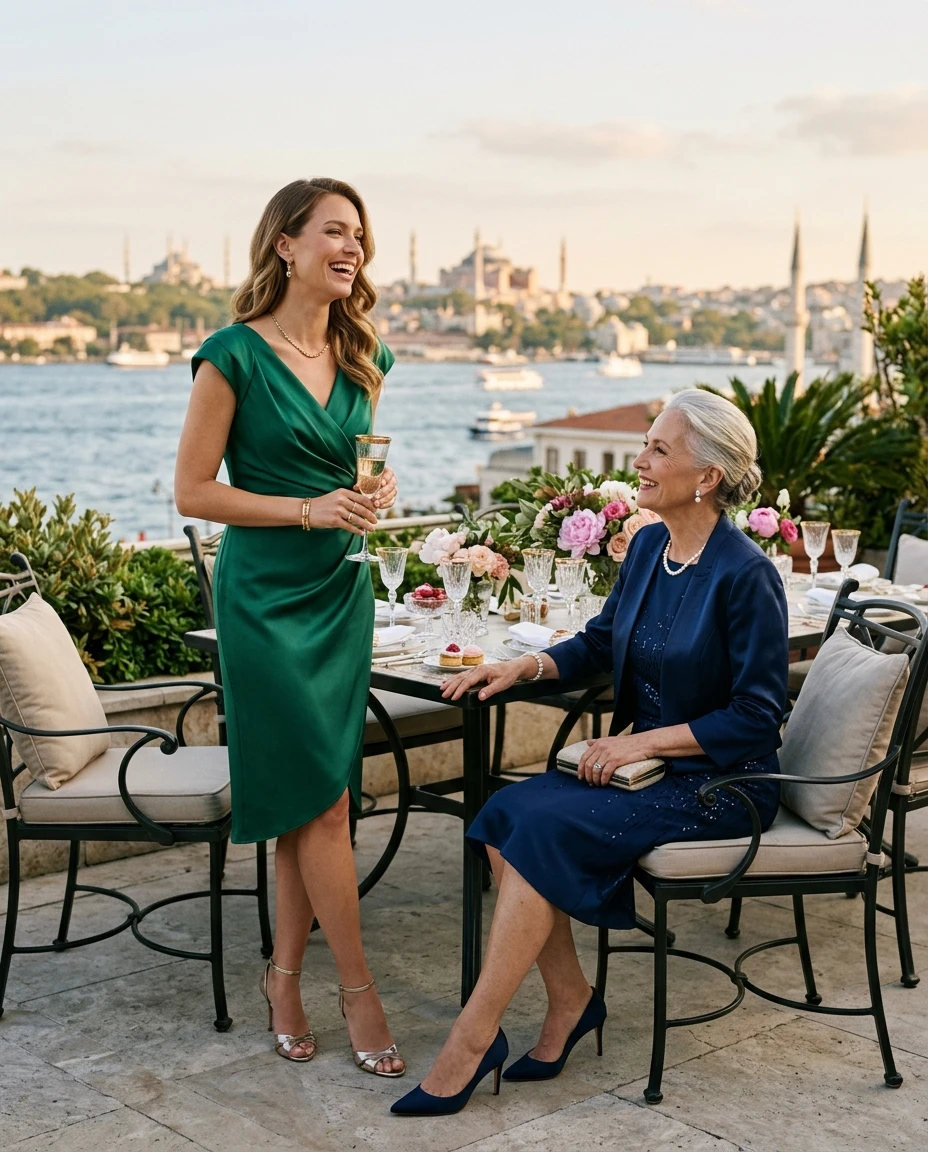 Gemma Deeks Style Guide: Cocktail Attire Mother’s Day in Istanbul Summer 2026
