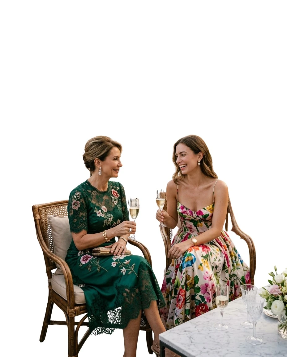 Gemma Deeks Style Guide: Cocktail Attire Mother’s Day in Lake Como Summer 2026
